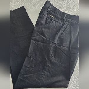 BURBERRY Mens Golf Pants Black Size 30